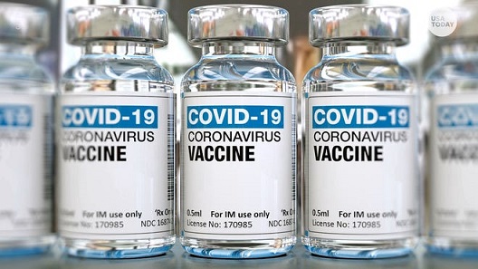 COVID Vaccine bottles